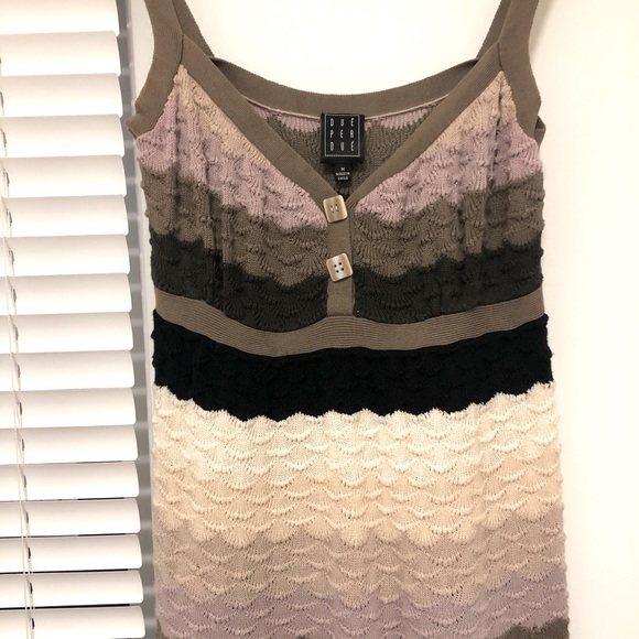 Due Per Due- Crochet Knit Tank- Multicolour - Picture 4 of 12